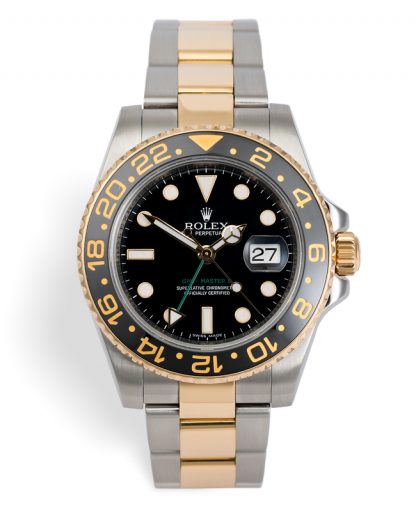 Rolex gmt master 2 two tone 116713ln