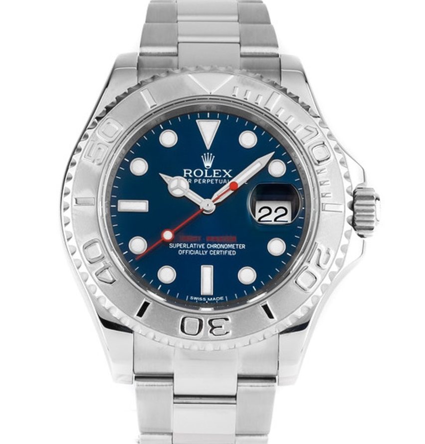 Rolex Yacht-Master Blue Dial Second Generation 116622 - Watch Flipr