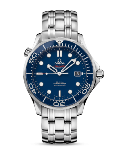 Omega Seamaster Diver 300m Co-Axial Blue for sale online