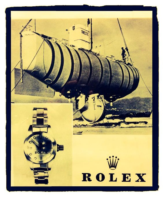 Vintage Rolex advertisement