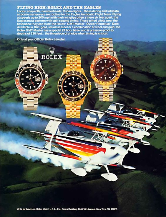 Vintage Rolex advertisement