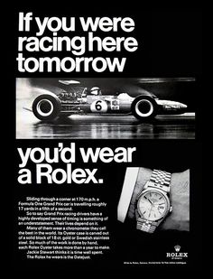 Vintage Rolex advertisement