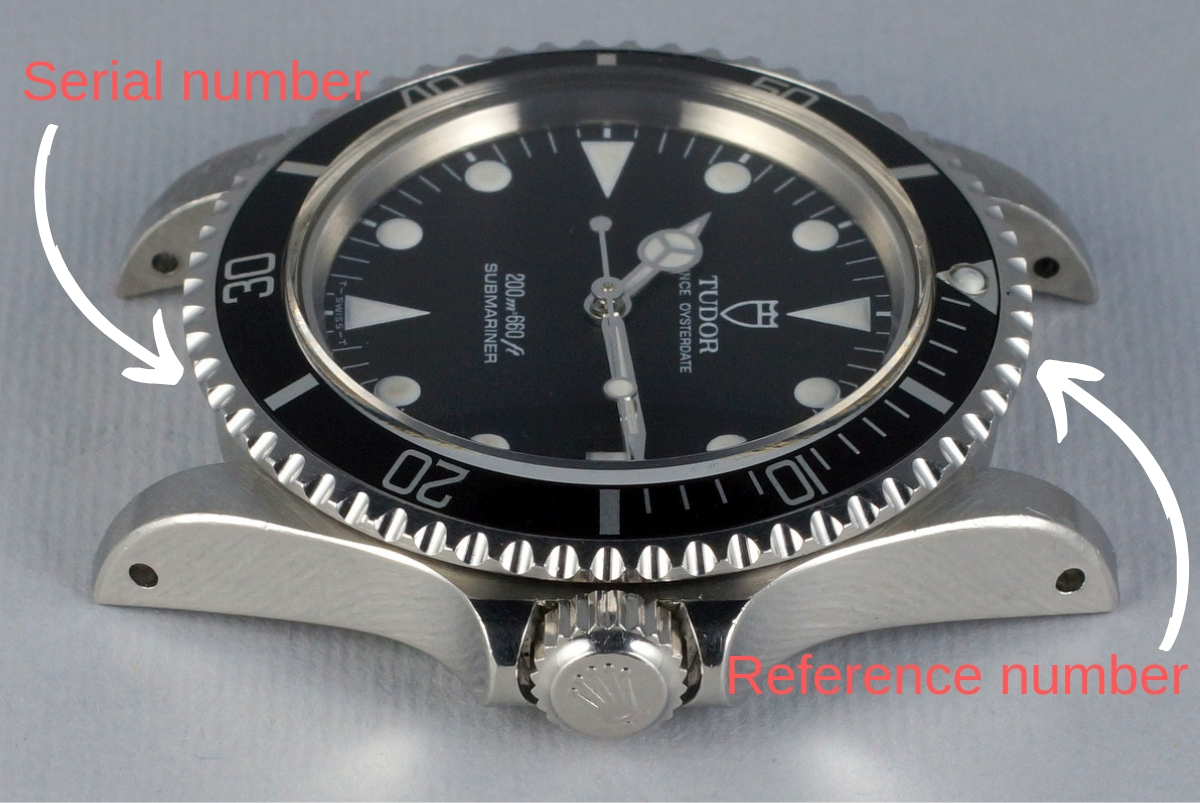 Rolex watch serial number location