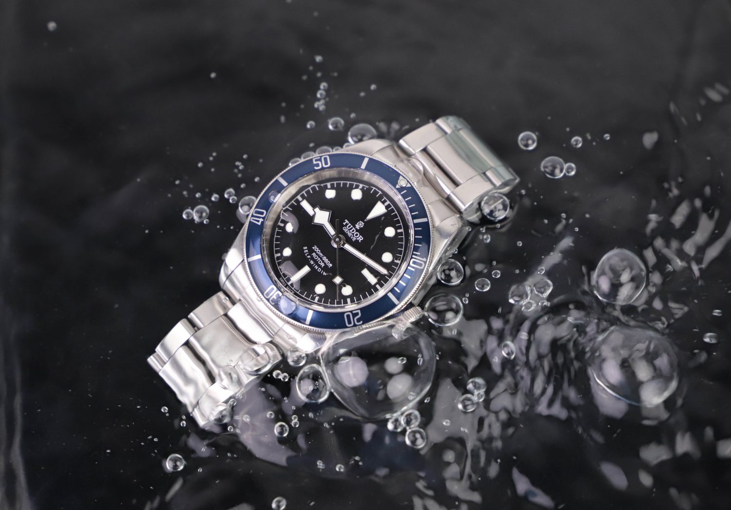 Tudor black outlet bay blue 79220b