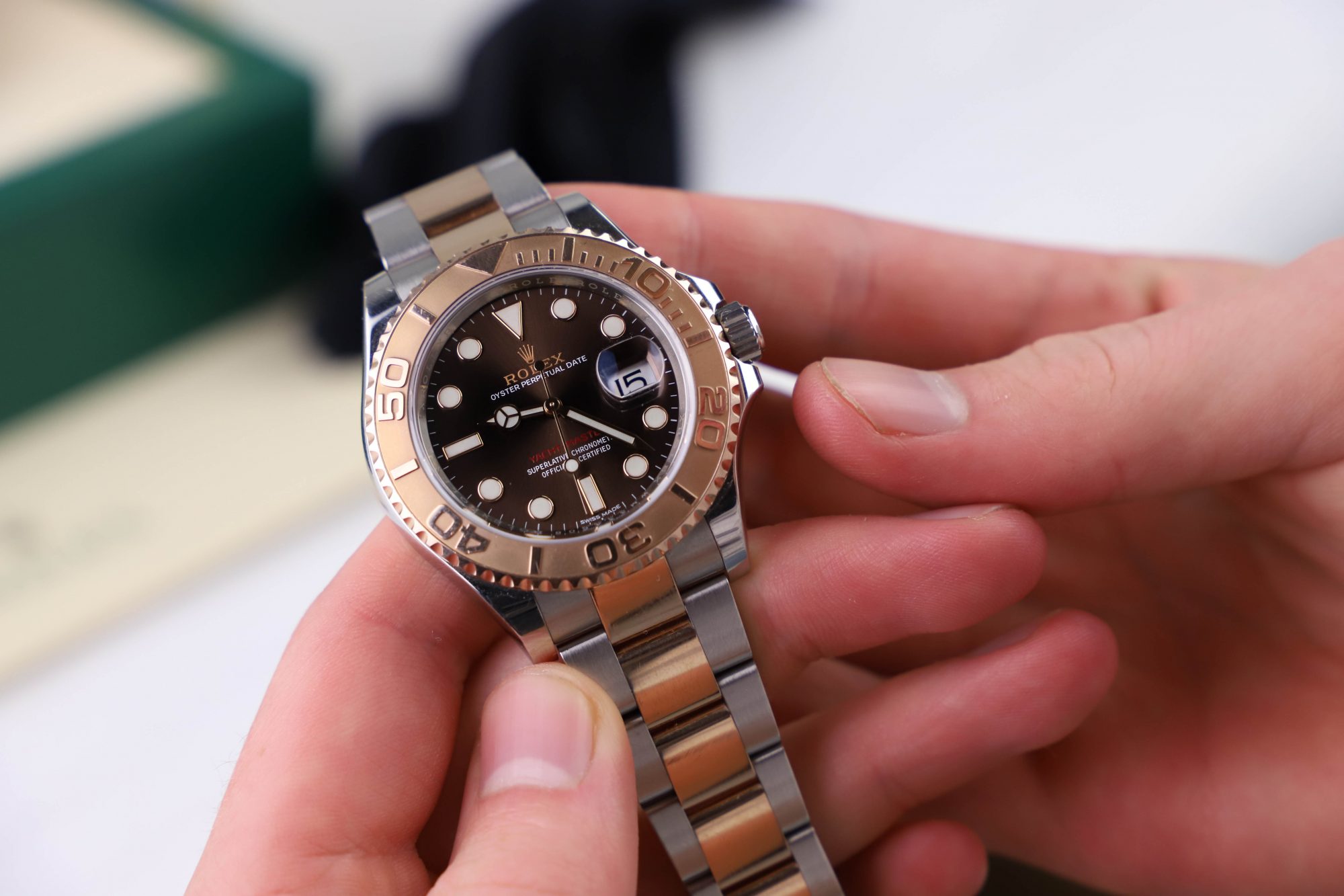 How do you Manually wind a Rolex? Here 