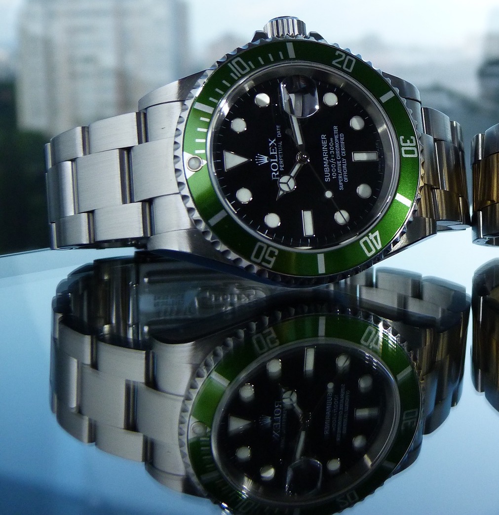 rolex kermit m series