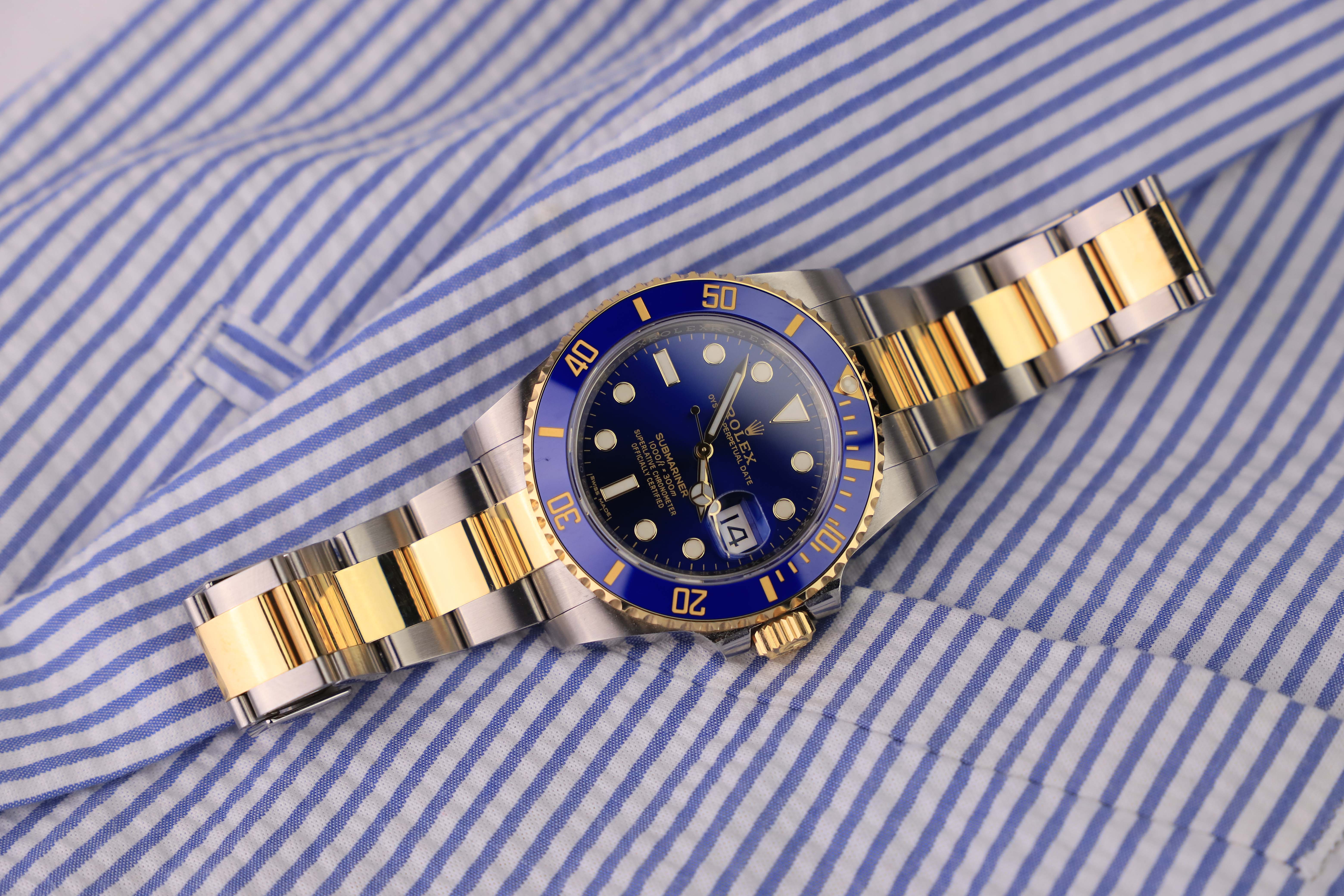 rolex submariner 24k gold