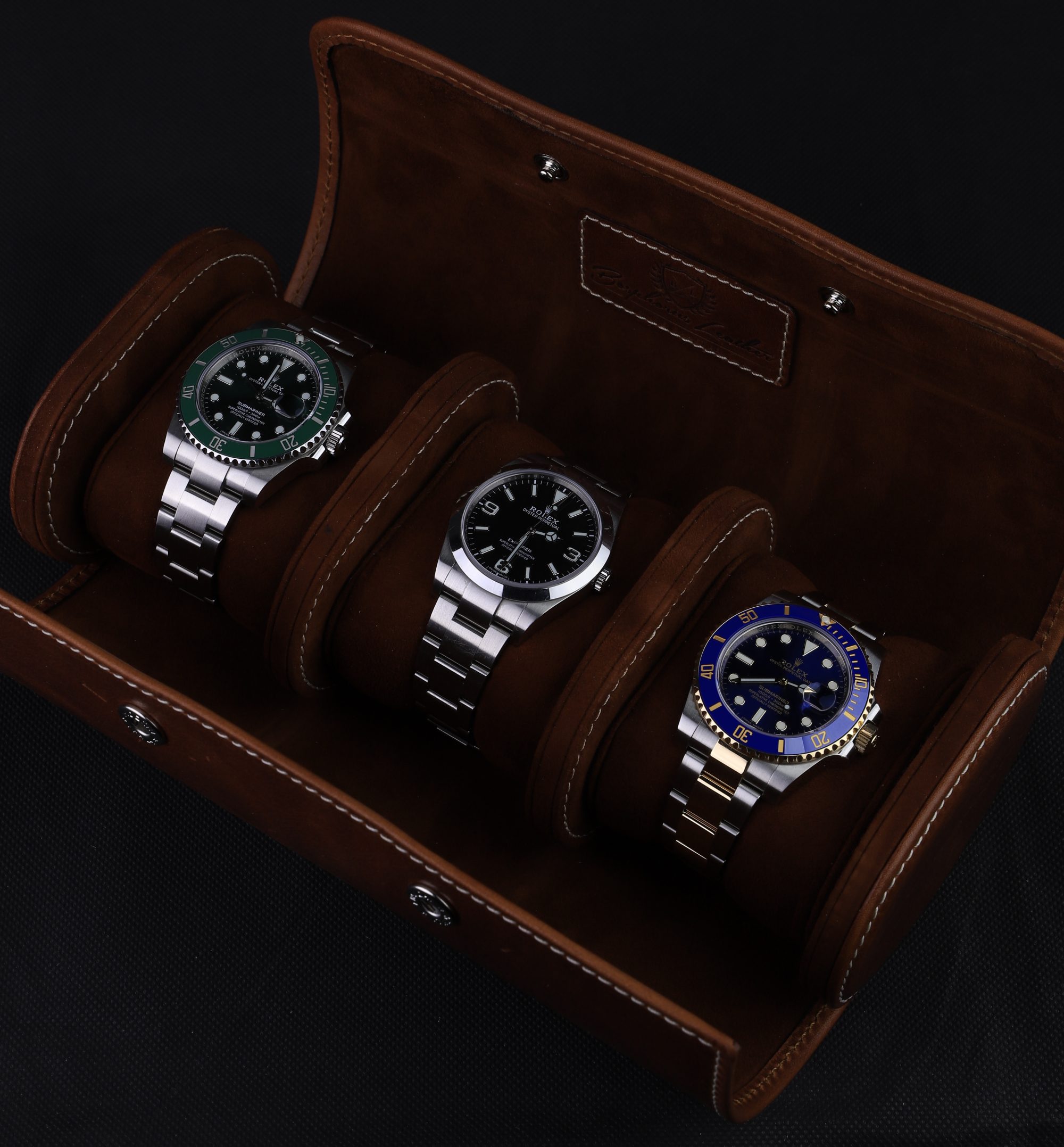 ▷ BEST Luxury Leather Watch Rolls & Travel Cases