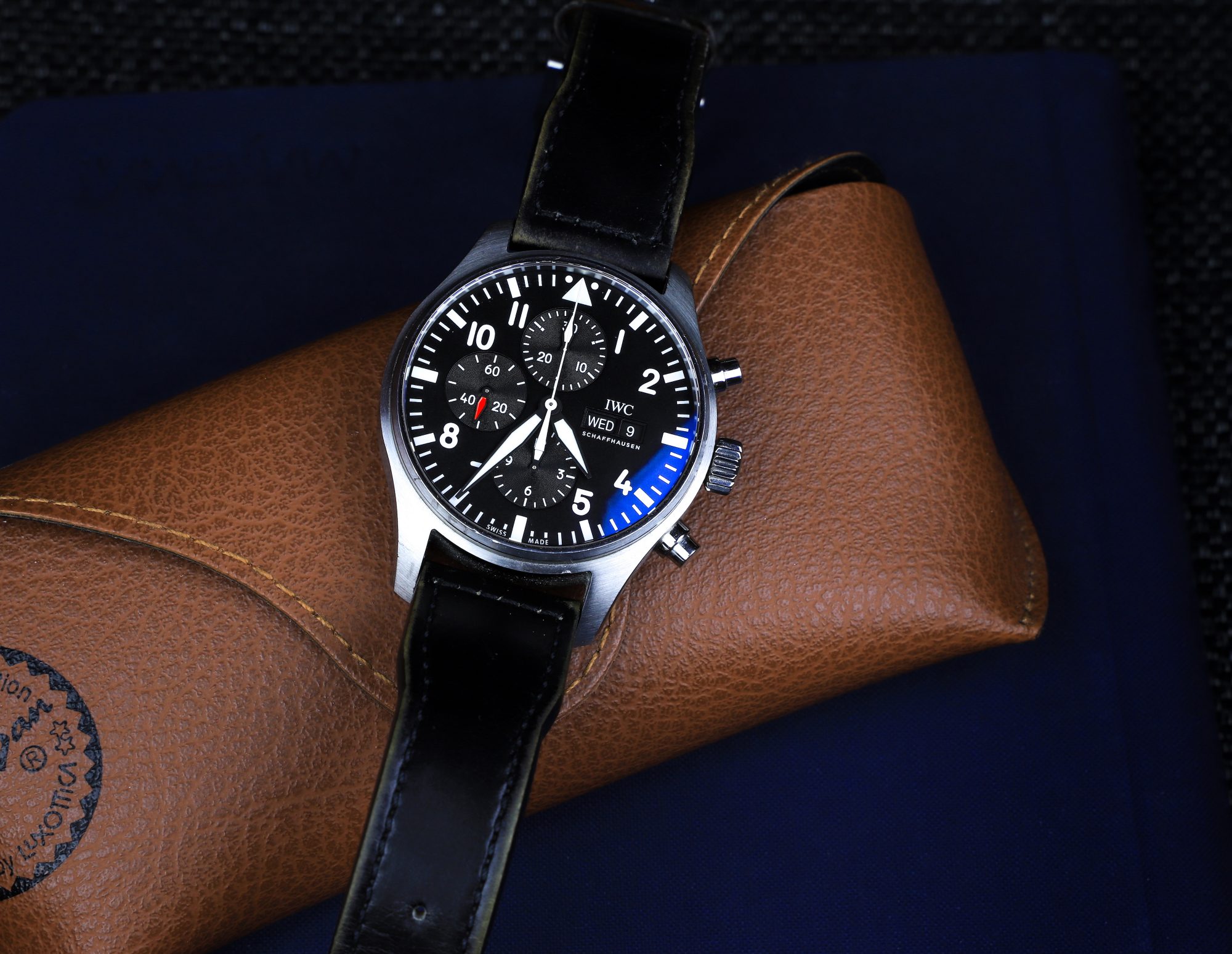 IWC IW377709-Pilot's Watch Chronograph caseback