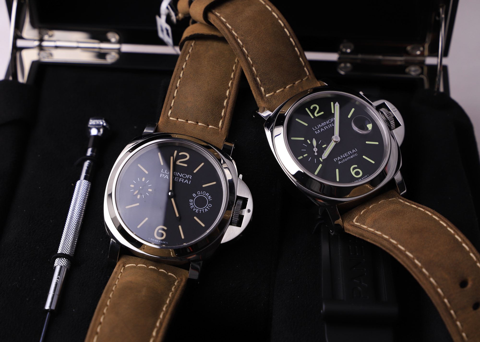 Panerai luminor marina fake vs online real