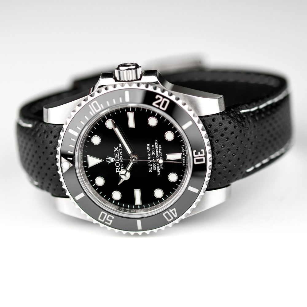 rolex submariner leather band