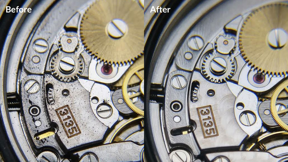 rotary watch service cost