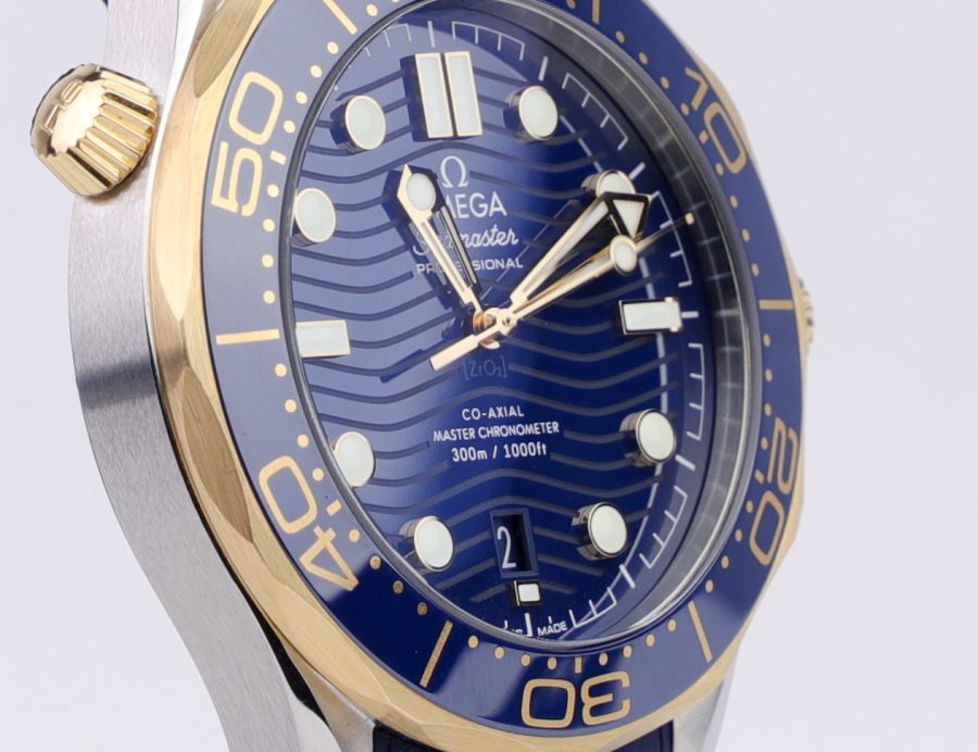 Omega Seamaster Gold and steel dial