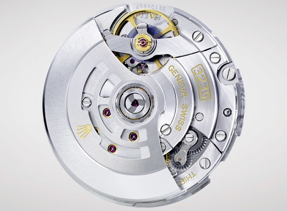 rolex second hand motion