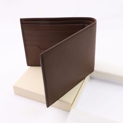 Brown Rolex Fold Wallet with 8 Card Slots + 2 Cash Slots for sale online