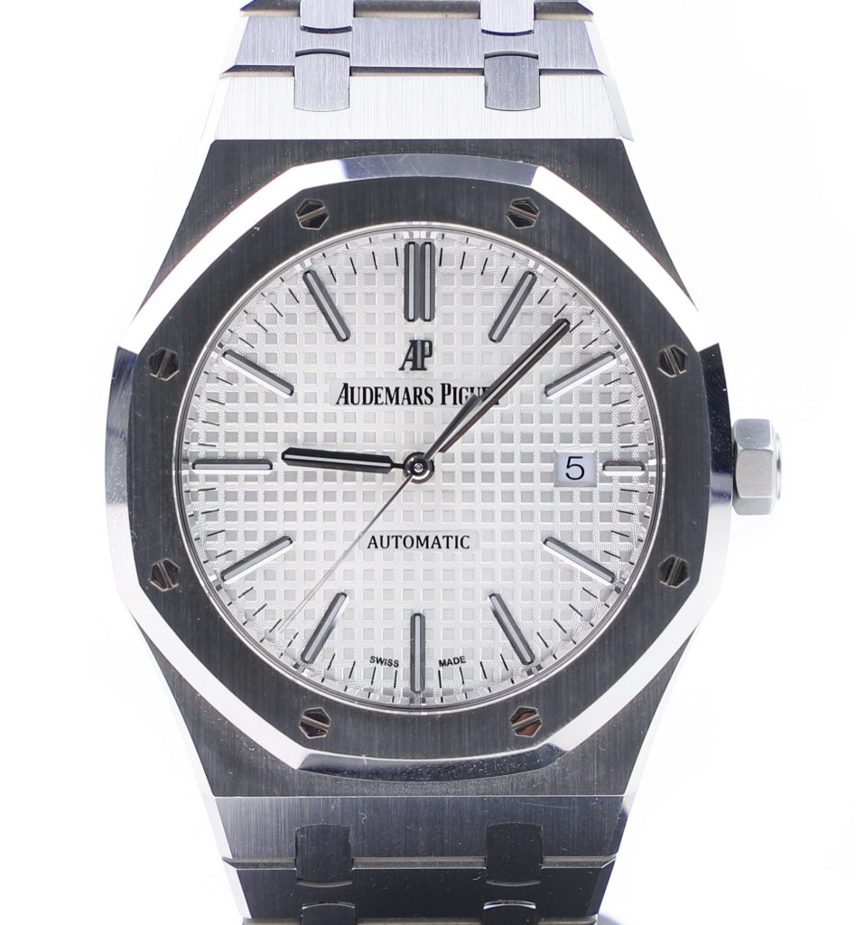 Audemars Piguet Royal Oak White Dial 15400ST Millenary Watches