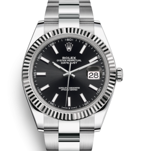 Rolex Datejust 41mm Oyster Black Dial 126334 - Millenary Watches