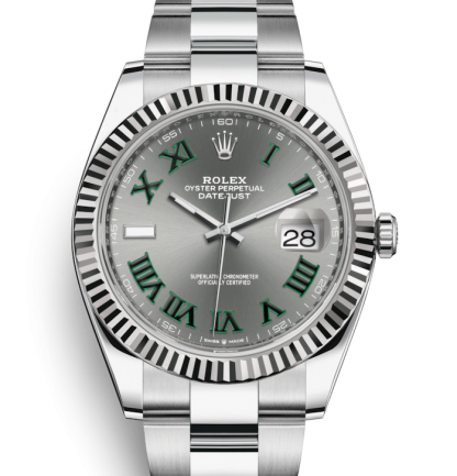 Rolex Datejust 41mm Oyster Wimbledon Dial 126334