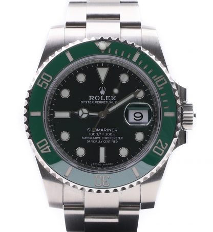 Rolex Submariner Date Green Dial 116610LV 2018