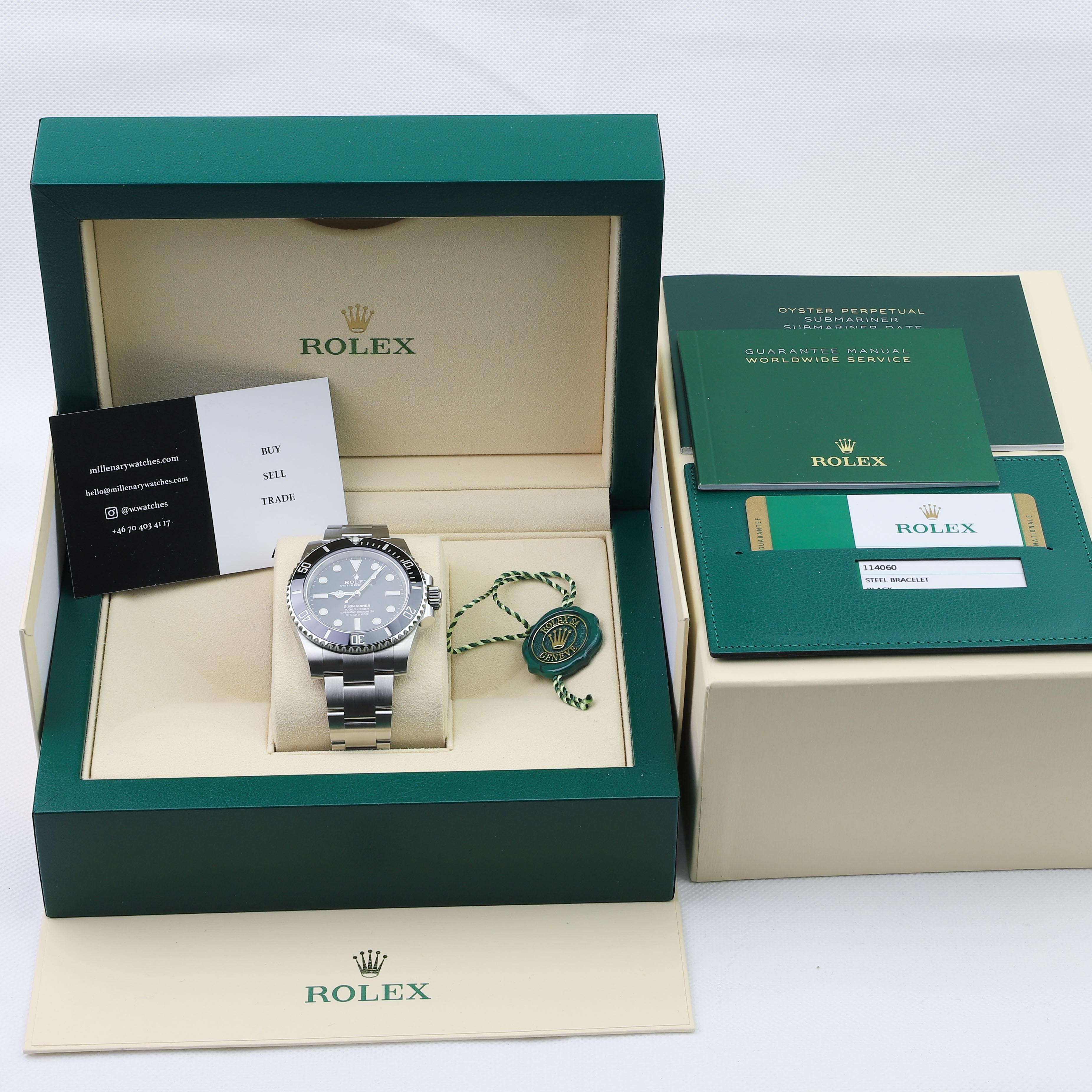 pre owned rolex submariner no date
