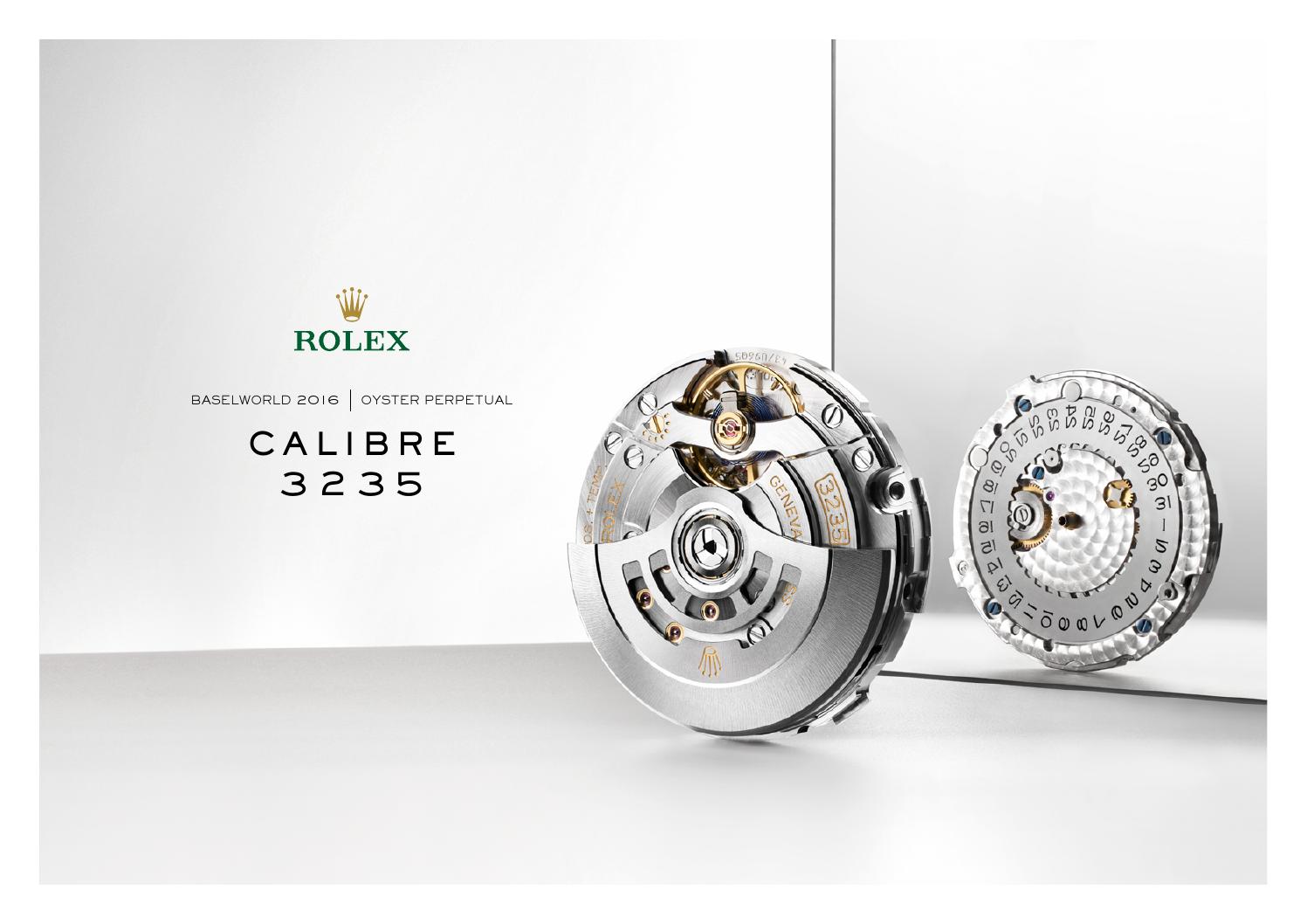 rolex caliber 3255