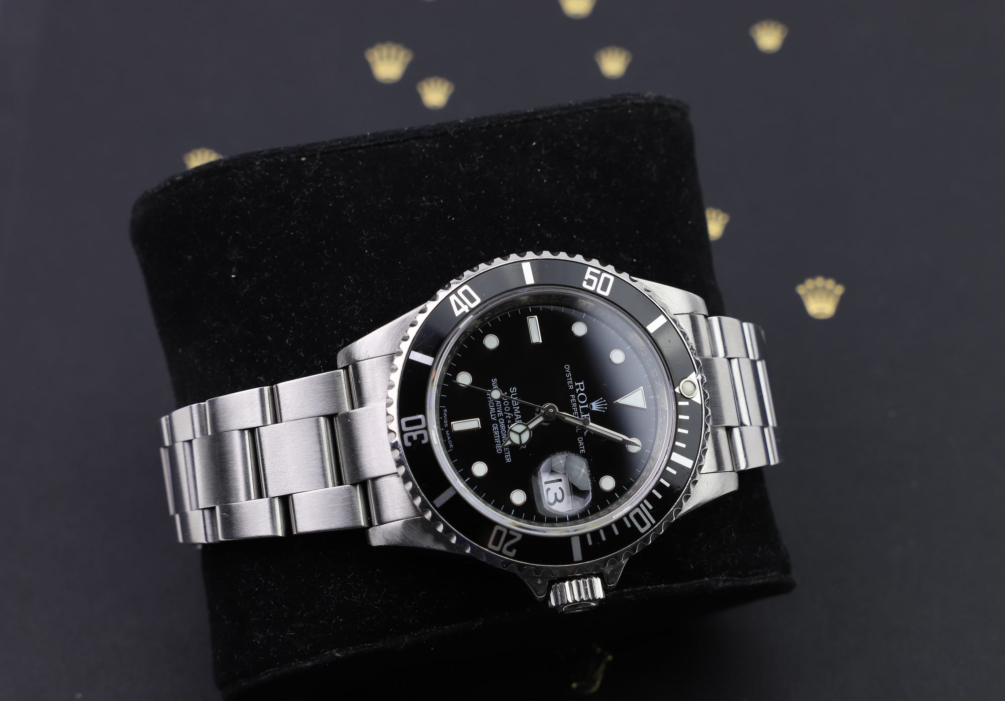 rolex submariner change date