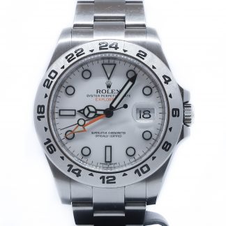 Rolex Explorer II 216570 White Dial