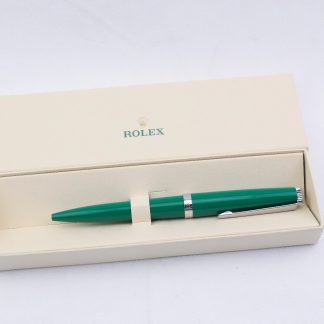 Rolex Ballpoint Pen Green Collector's item