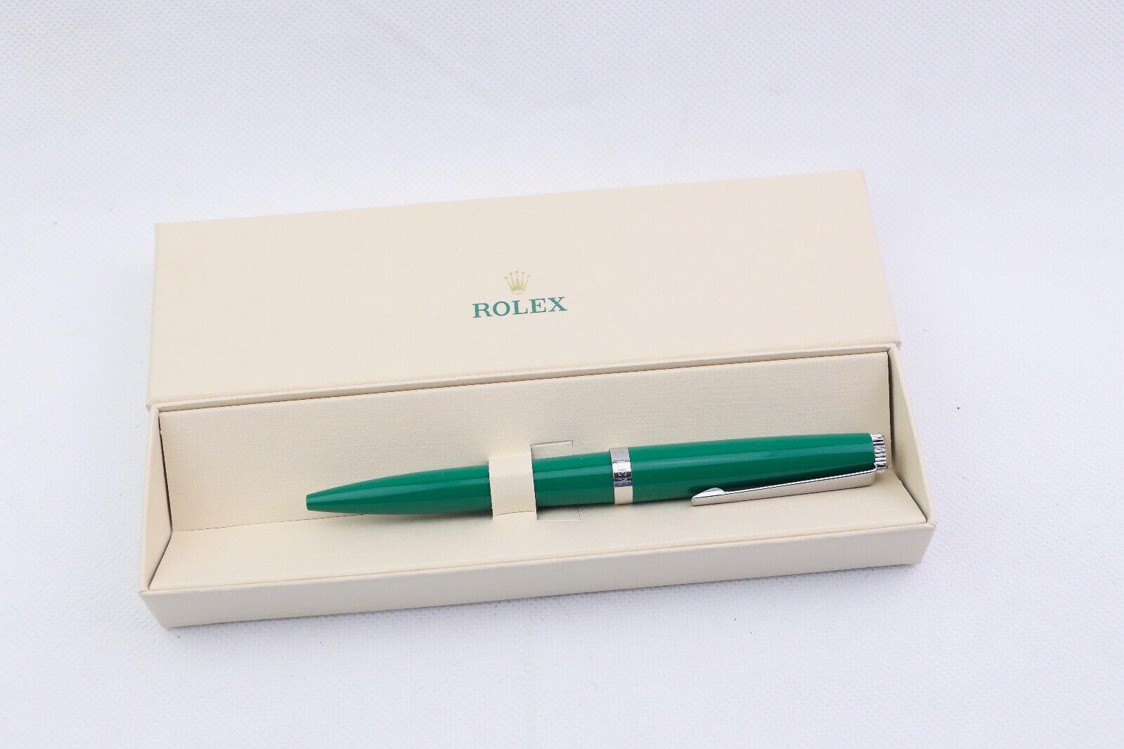 Rolex Ballpoint Pen Green Collector's 