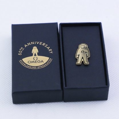 Omega Apollo 11 Moon Landing 50th Anniversary Novelty Pin lapel pin