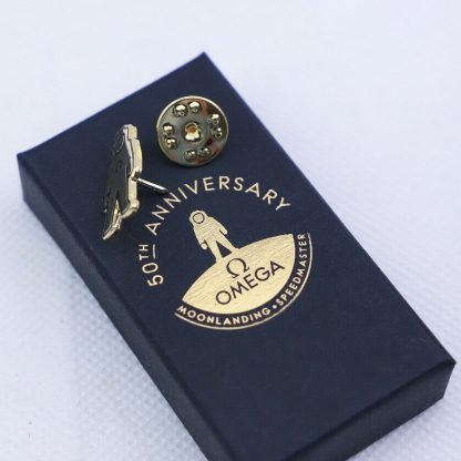 Omega Apollo 11 Moon Landing 50th Anniversary Novelty Pin lapel pin