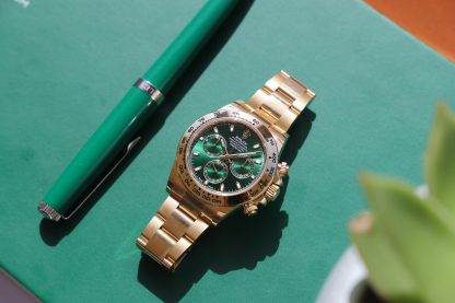 Rolex Daytona 116508 green dial