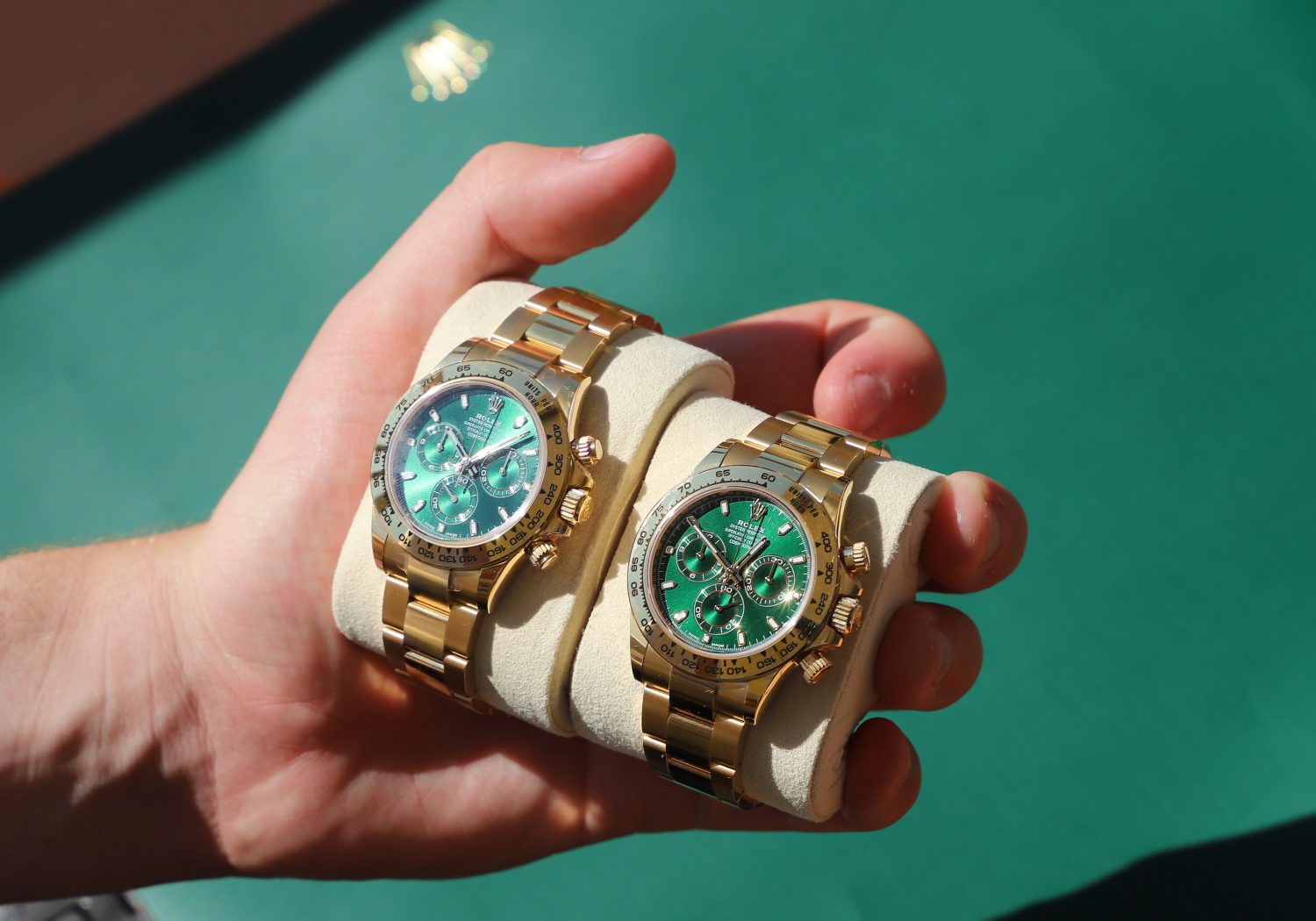 Rolex Daytona 116508 green dial