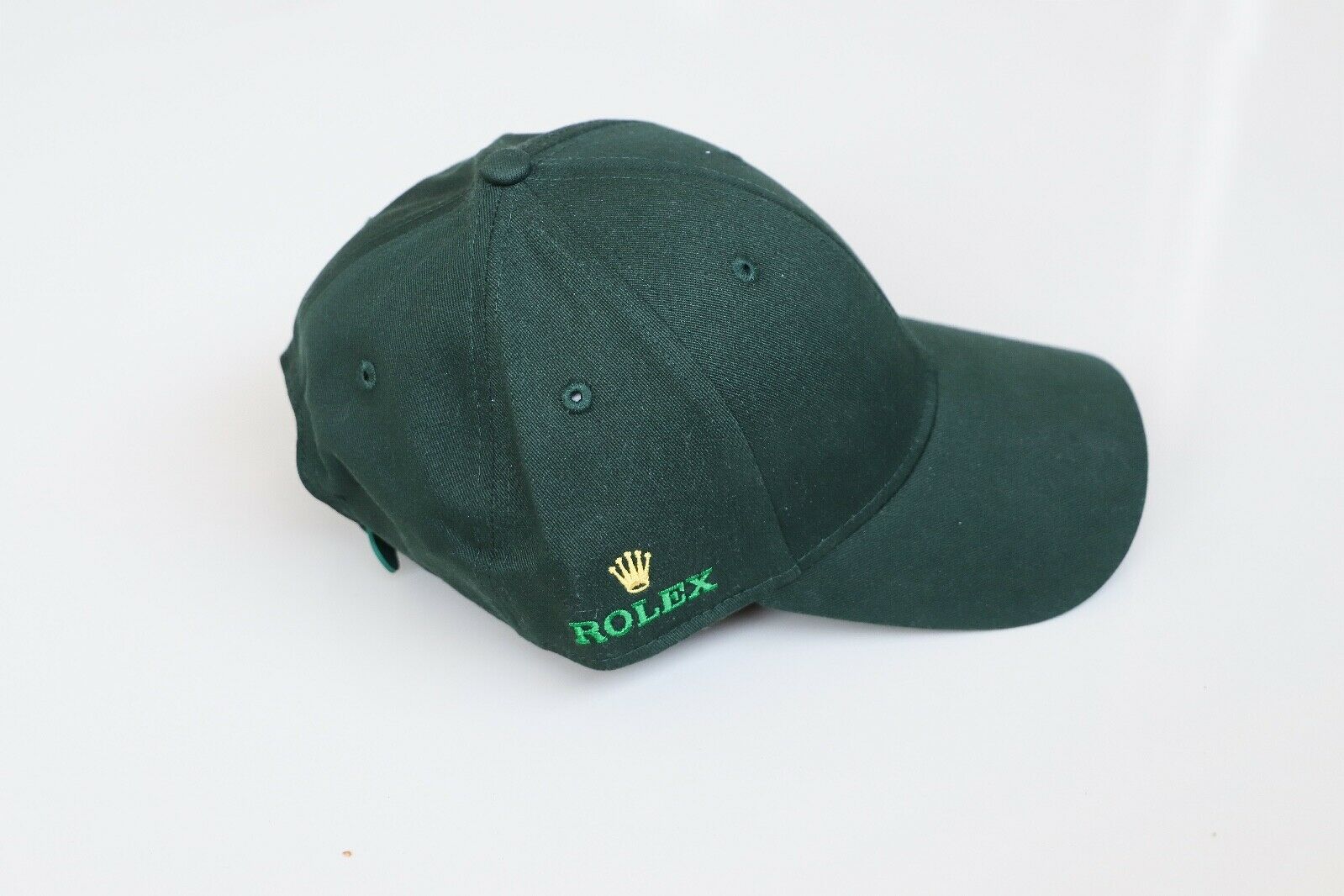 brand new never used Green Rolex cap with logo on both sides.