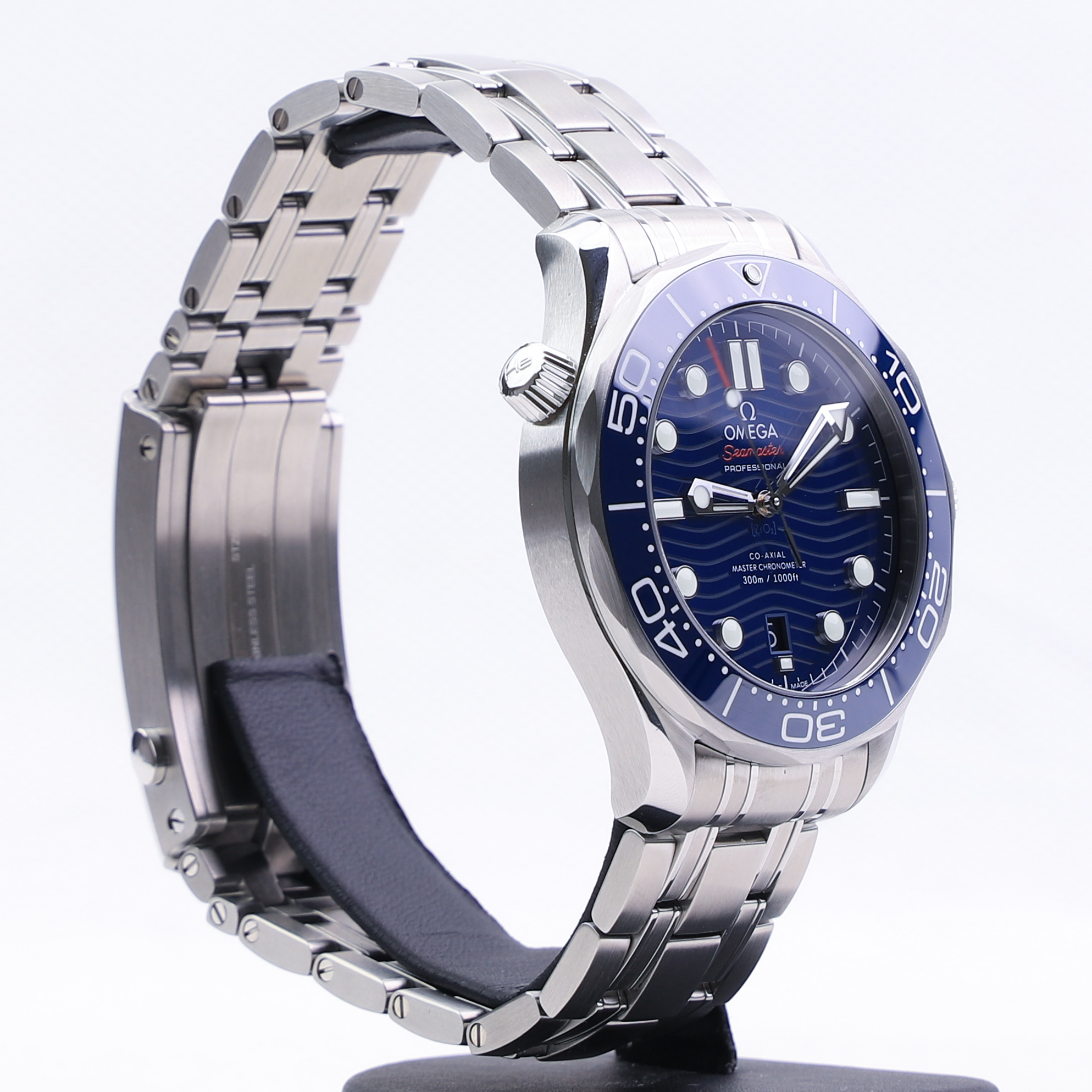 omega seamaster 300m blue dial