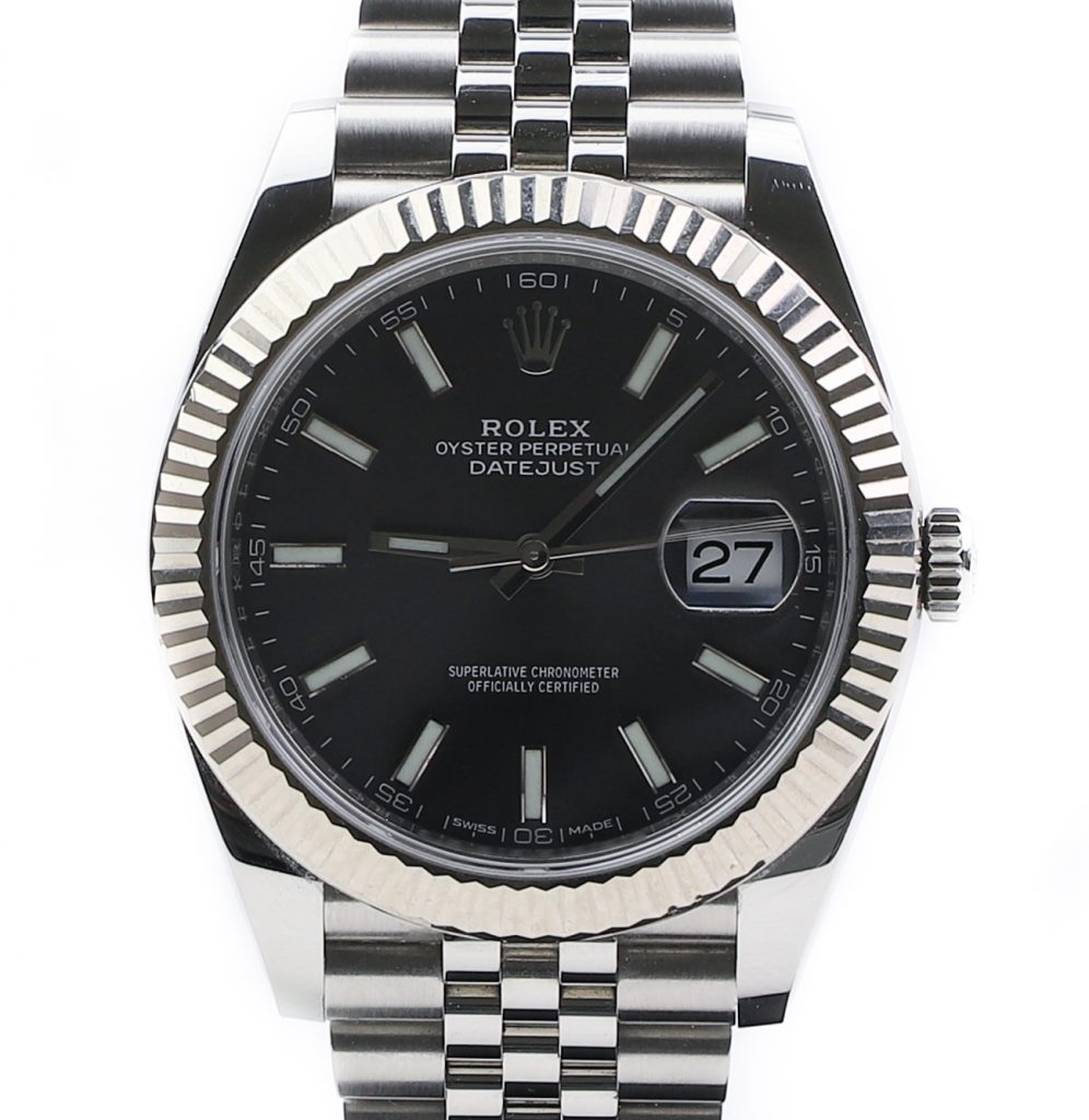 rhodium dial datejust