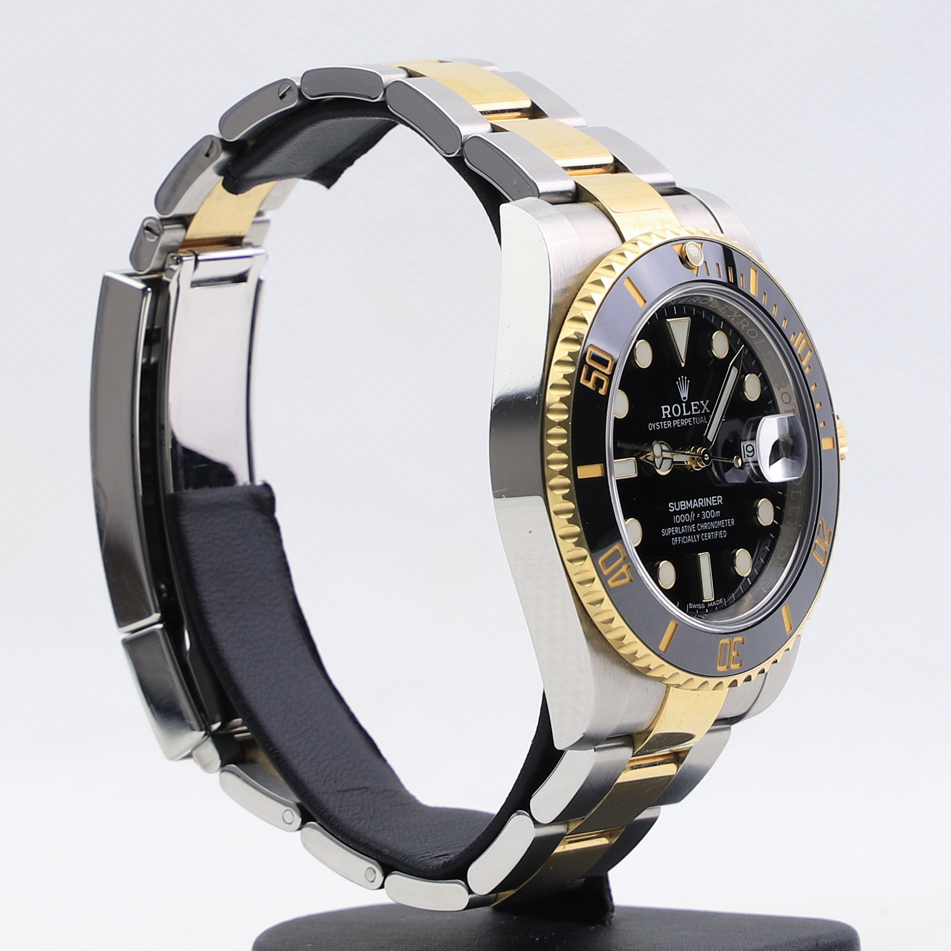 submariner date two tone