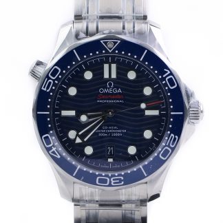 Omega Seamaster Diver 300 M Blue Dial New 2019