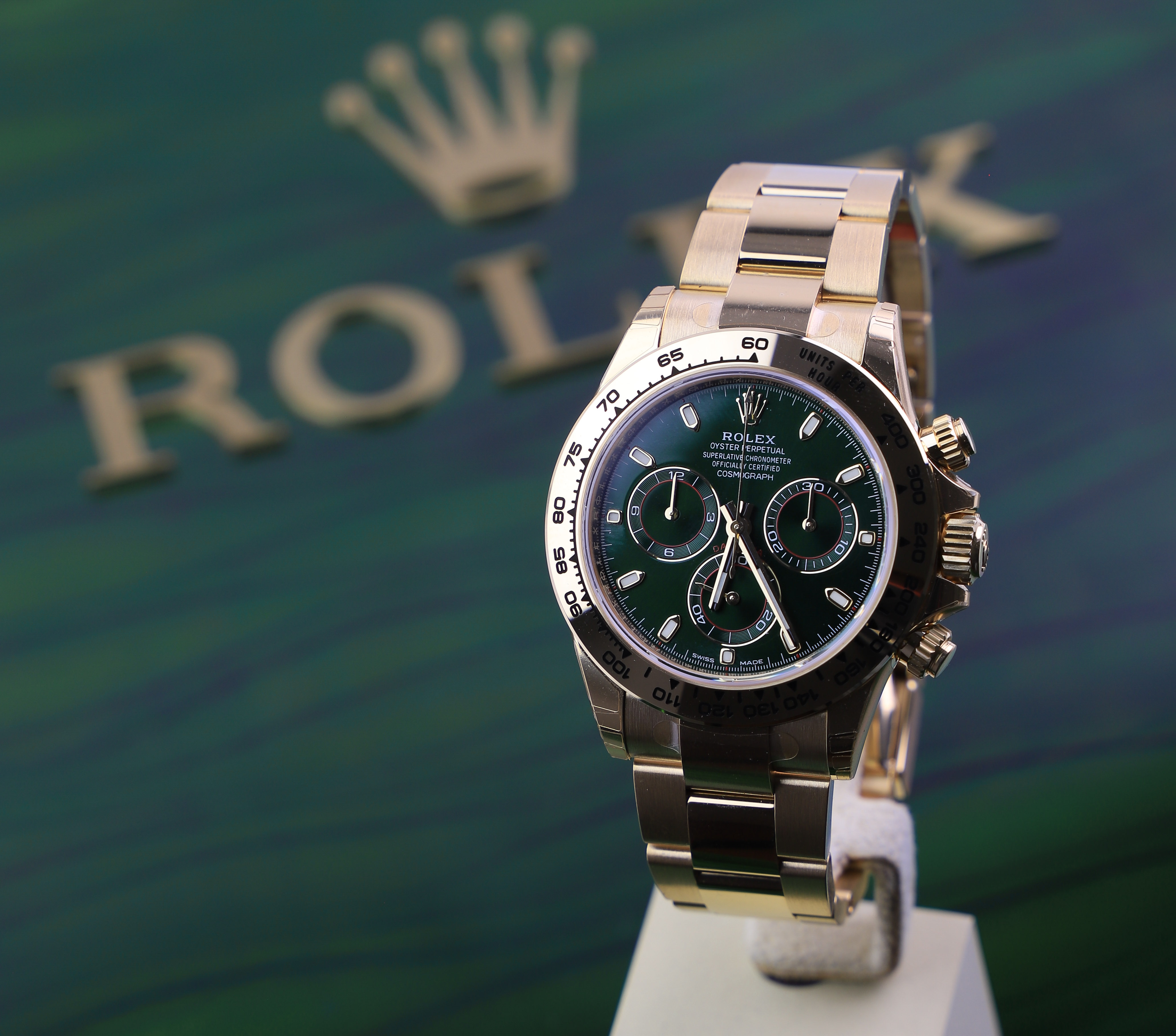 Rolex Daytona 116508 Green dial