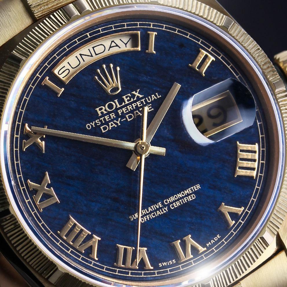 Rolex Stone dials: All Stone types used 