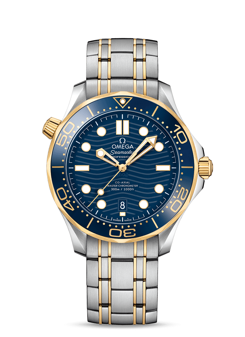 omega seamaster diver gold