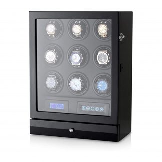 9 Watch Winder with LED Backlight