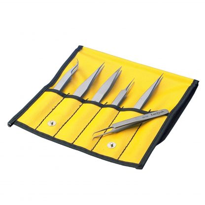 Aven 18475USA 6 Piece Technik Precision Tweezer Set