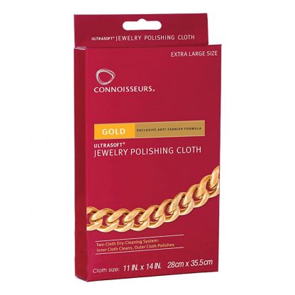 Connoisseur Watch Polishing Cloth Gold