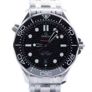 Omega Seamaster Diver 300 M Black Dial New 2020