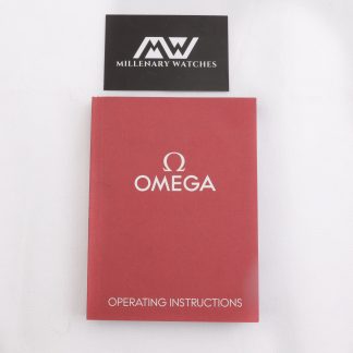 Omega operating instructions manual