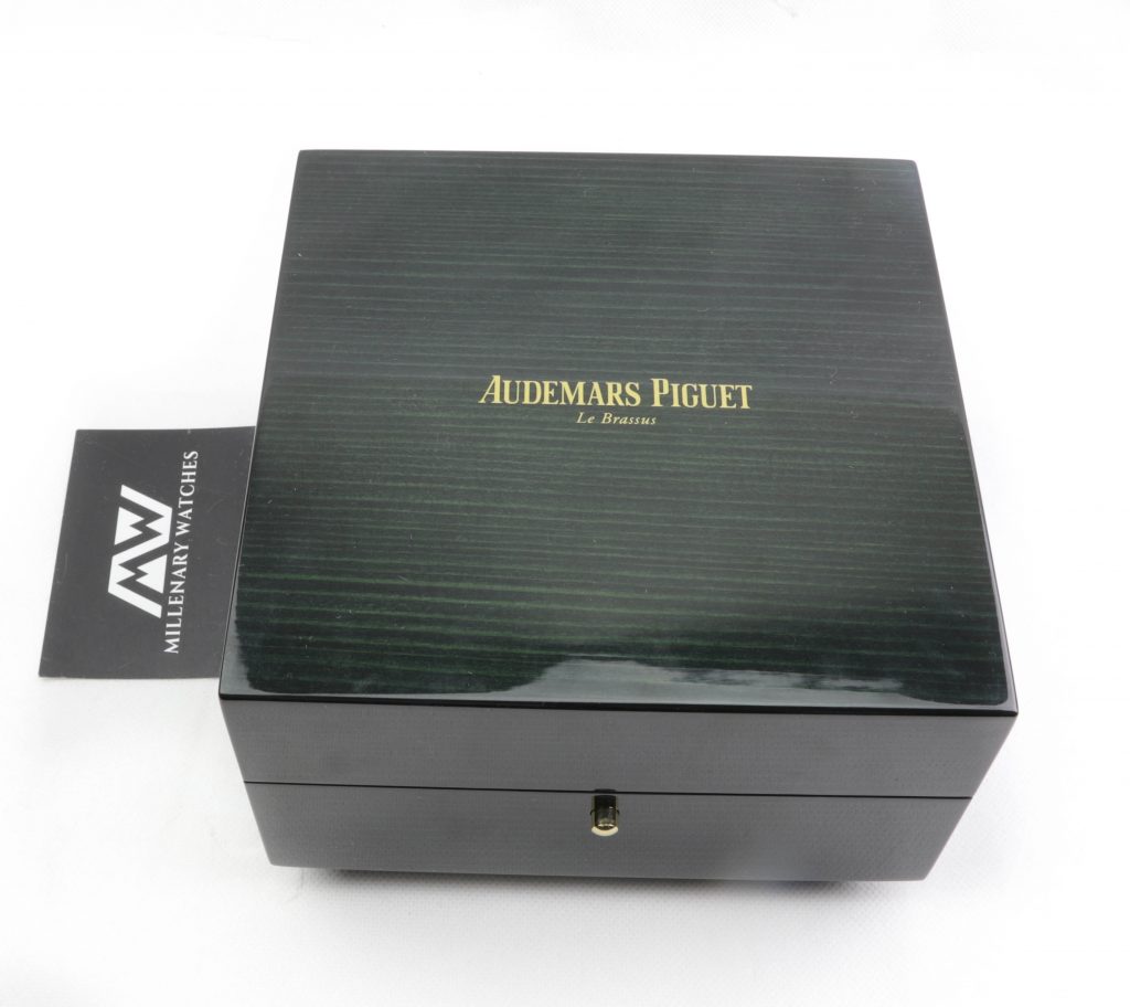 Audemars Piguet Green Wooden Box Millenary Watches