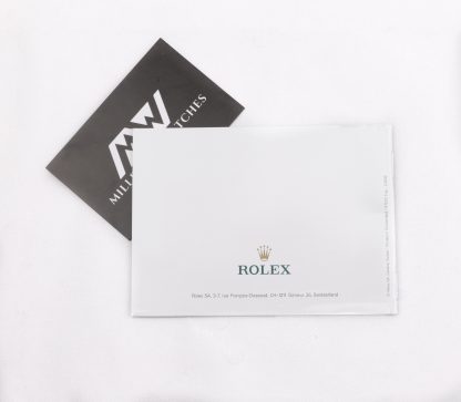 Your Rolex Oyster Booklet