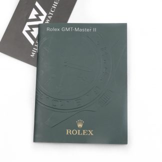 Rolex booklet GMT-Master II
