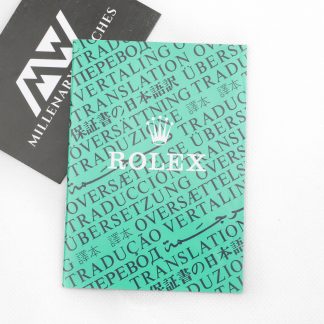 Rolex booklet